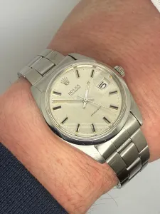 Rolex Oysterdate Precision 34mm Stainless Steel Oyster Bracelet 6694 1973