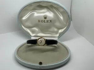Rolex Orchid Ladies 18mm Solid 18ct Yellow Gold Manual Wind 1978