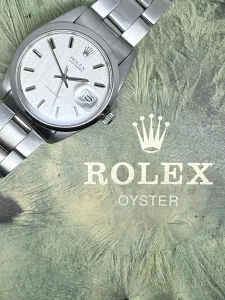 Rolex Oysterdate Precision 34mm Stainless Steel Oyster Bracelet 6694 1973