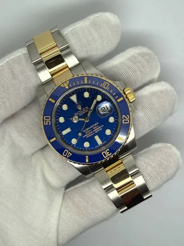 Rolex Submariner Date Bluesy 40mm Stainless Steel & 18ct Yellow Gold 116613LB 2017
