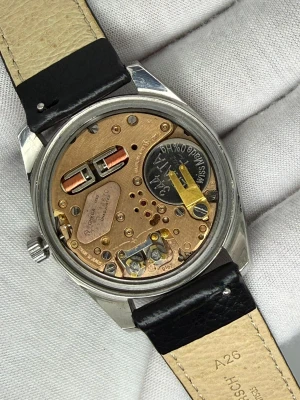 Omega Seamaster f300 Hz Electronic Chronometer 36mm Stainless Steel Silver Dial 198.001 1970