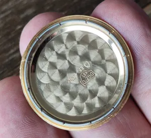 Jaeger-LeCoultre Manual Wind 34mm Solid 18ct Rose Gold 1950s