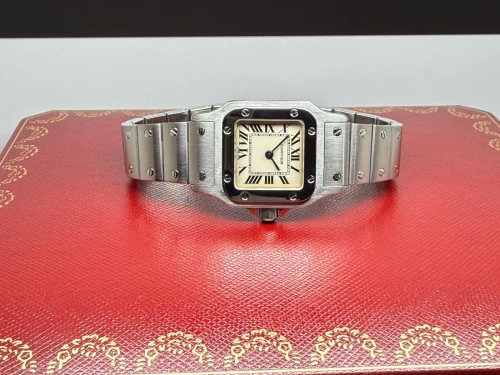 Cartier Santos Galbée Ladies 24x35mm Stainless Steel 1565 2004