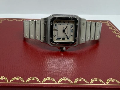 Cartier Santos Galbée Quartz Midsize 29mm Stainless Steel 1564 Late 1980s / Early 1990s