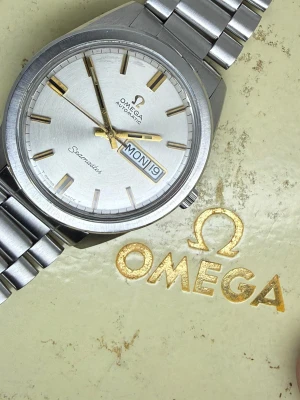 Omega Seamaster Automatic Day Date 36.5mm Stainless Steel Silver Dial 166.032 1968