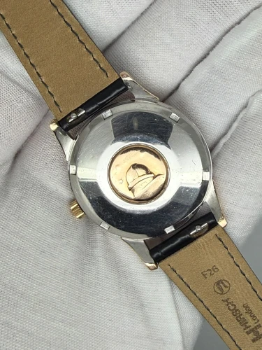 Omega Constellation Automatic Chronometer 34mm Stainless Steel & Rose Gold Capped Pie Pan Dial 14381 11 SC 1961