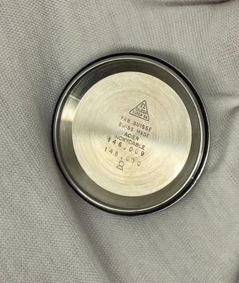 Omega Chronostop Genève 35mm Stainless Steel Blue Dial Chronograph 146.009 1969