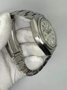 Seiko Bell-Matic Alarm Watch 38mm Stainless Steel 4006-6031 1974