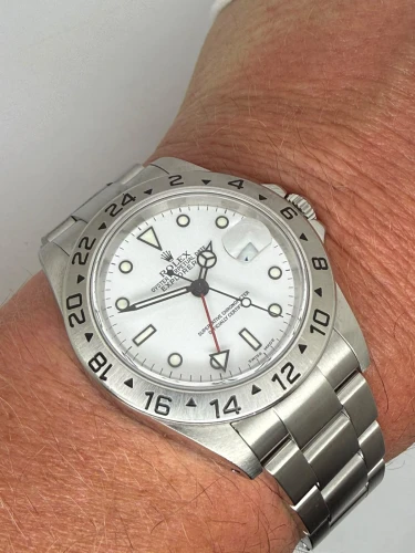 Rolex Explorer II Polar 40mm Stainless Steel 16570 2002