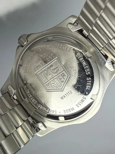 TAG Heuer 2000 Professional 38mm Silver Dial WK1112-1