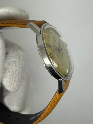 Zenith Manual Wind 36mm Stainless Steel Silver Dial Patina 077.A.994 1960s