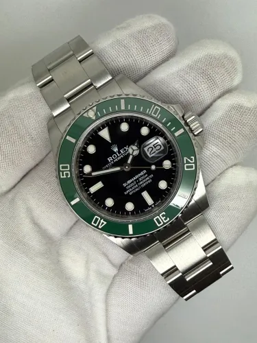 Rolex Submariner Date Starbucks 41mm Stainless Steel Green Bezel 126610LV 2021 UNWORN