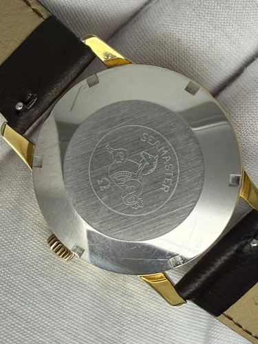 Omega Seamaster 30 Manual Wind 35mm Gold Capped Grey Textured Dial 135.007 1964