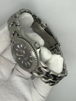 TAG Heuer Professional 200 38mm Stainless Steel Black Dial 599206M 1990