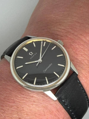 Omega Seamaster Automatic 34mm Stainless Steel Black Dial 165.002 1966