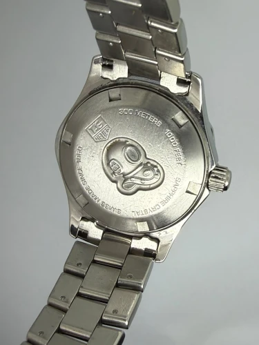 TAG Heuer Aquaracer Ladies 27mm Mother of Pearl Diamond Dial & Bezel WAF1416 Circa 2008–2011