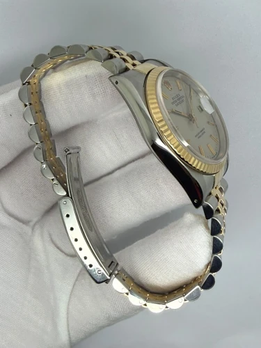 Rolex Datejust 36mm Steel & 18ct Yellow Gold Grey Dial 16233 1992