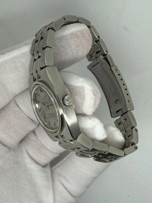 Omega Constellation Ladies Automatic Chronometer 27mm Stainless Steel & 18ct White Gold Bezel 568.014 1970