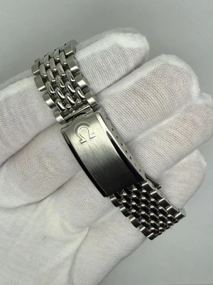 Omega Constellation Automatic Chronometer 34mm Stainless Steel Silver Dial Beads of Rice Bracelet 14381-61-SC 1961
