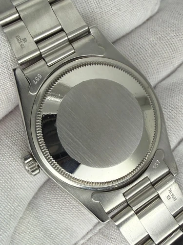 Rolex Oyster Perpetual Date 34mm Stainless Steel White Dial 1501 1980