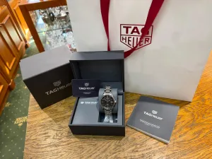 TAG Heuer Carrera Calibre 5 41mm Stainless Steel Black Dial WAZ211A-1 2023