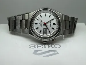 Seiko Bell-Matic Alarm Watch 38mm Stainless Steel 4006-6031 1974