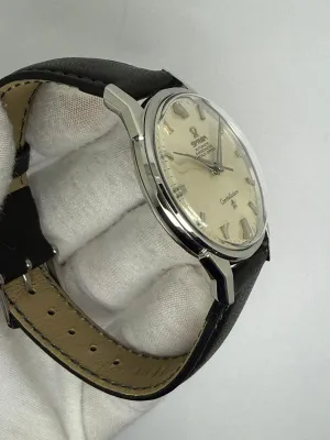 Omega Constellation Automatic Chronometer 34mm Stainless Steel Silver Dial Dog Leg Lugs 167.005 1963