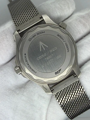 Omega Seamaster Diver 300M James Bond No Time To Die 42mm Titanium Black Dial 210.90.42.20.01.001 2021