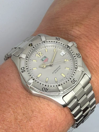 TAG Heuer 2000 Professional 38mm Silver Dial WK1112-1