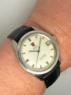 Omega Seamaster f300 Hz Electronic Chronometer 36mm Stainless Steel Silver Dial 198.001 1970