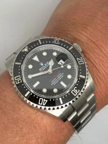 Rolex Sea-Dweller 43mm Stainless Steel Red Writing 126600 2018