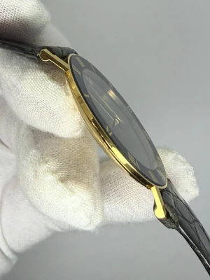 Raymond Weil Othello Quartz 18ct Gold Plated Ultra Thin Case 124 1990