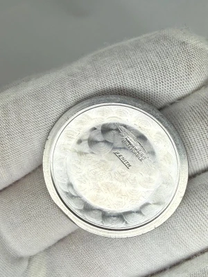 Zenith Manual Wind 36mm Stainless Steel Silver Dial Gold Furniture 1950s