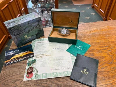 Rolex Oyster Perpetual Date 34mm Stainless Steel & 18ct Yellow Gold Oyster Bracelet 1500 1980