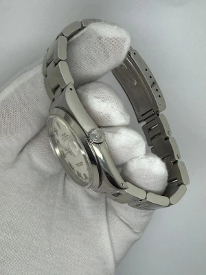 Rolex Oyster Perpetual Datejust 36mm Stainless Steel Oyster Bracelet Ivory Panna Roman Dial 16200 1989