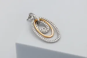 18ct White & Yellow Gold Diamond Necklace – 1.00ct G/VS