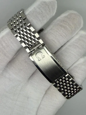 Omega Seamaster DeVille Automatic 34mm Stainless Steel Silver Dial Beads of Rice Bracelet 166.020SP 1967