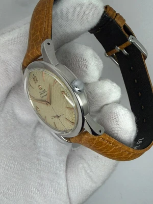 Omega Seamaster Automatic 34mm Stainless Steel Honeycomb Dial 2577 1950