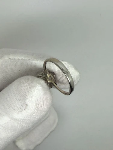 Diamond Ring 18ct White Gold 1.02ct Round Brilliant Cut G/SI