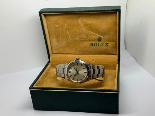 Rolex Air-King Precision 34mm Stainless Steel Silver Dial 5500 1971