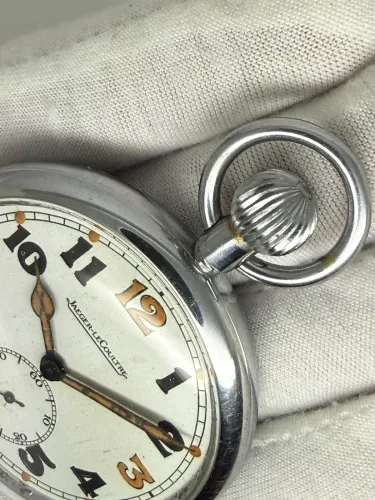 Jaeger-LeCoultre British Military GSTP Pocket Watch World War II Broad Arrow Serviced