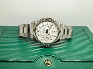 Rolex Oyster Perpetual Sky-Dweller 42mm Oystersteel & 18ct White Gold 326934 2020