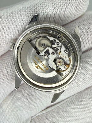 Longines Admiral Automatic 34mm Stainless Steel Silver Linen Dial 8181-1 1967