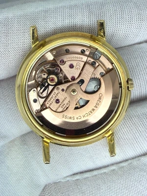 Omega Constellation Automatic Chronometer 36mm 18ct Yellow Gold Pie Pan Dial 168.004/14SC 1963