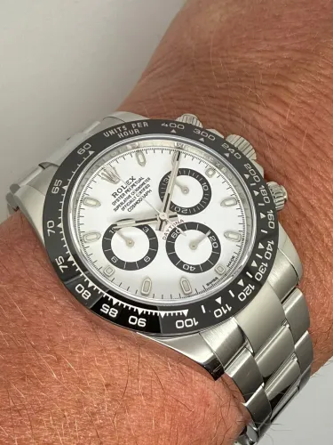 Rolex Cosmograph Daytona Panda 40mm Stainless Steel Oyster Bracelet 116500LN 2017
