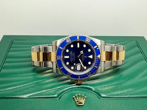 Rolex Submariner Date Bluesy 40mm Stainless Steel & 18ct Yellow Gold 116613LB 2017