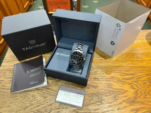 TAG Heuer Aquaracer Quartz Chronograph 43mm Stainless Steel CAN1010.BA0821 2016