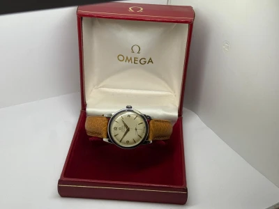 Omega Seamaster Automatic 34mm Stainless Steel Honeycomb Dial 2577 1950