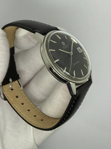 Omega Seamaster Automatic 34mm Stainless Steel Black Dial 166.002 1966