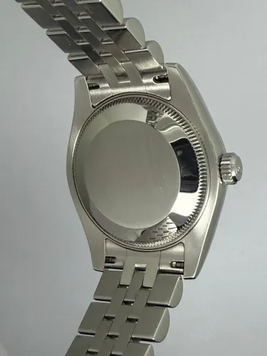 Rolex Datejust 31mm Stainless Steel & 18ct White Gold Pink Diamond Dial 178274 2014
